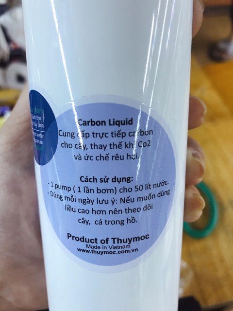 Carbon Liquid Dung Dịch CO2 Cho Cây Trồng Thuỷ Sinh