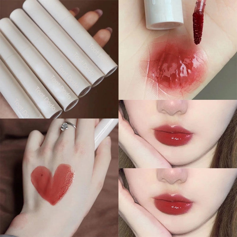 [Hàng mới về] Son Bóng 3d Thay Đổi Màu Sắc Lâu Trôi Tiện Dụng