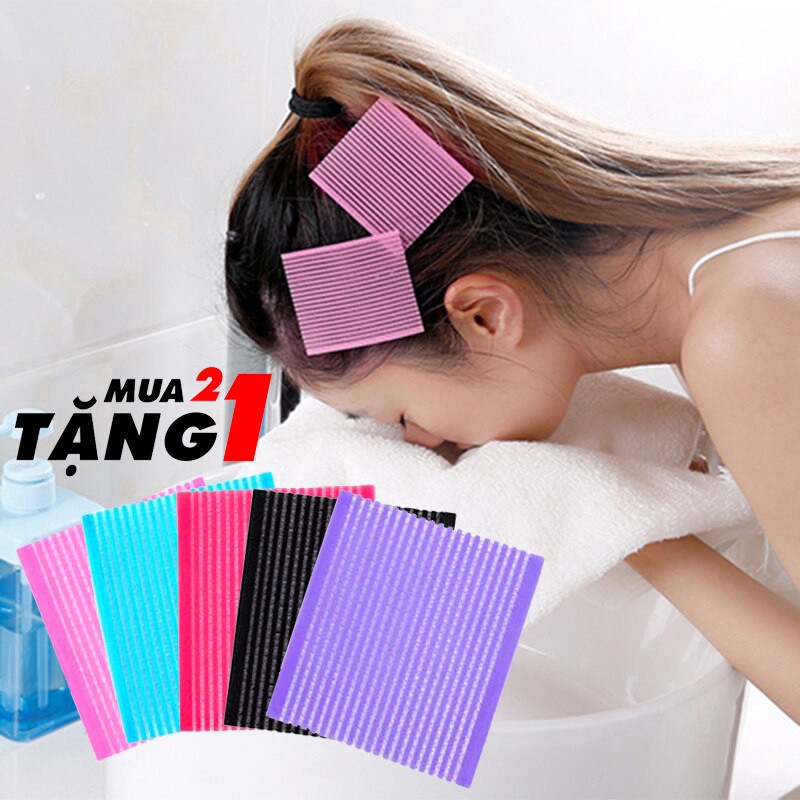 Miếng Dán Tóc Trang Điểm, Miếng dán giữ tóc mái dùng khi make up hay rửa mặt tiện dụng Ivory, Màu sắc Giao Ngẫu Nhiên