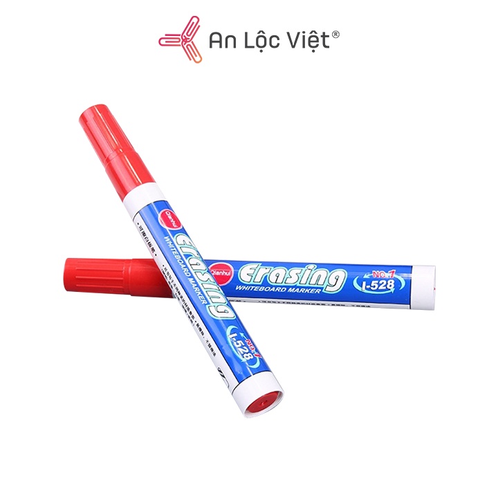 Set 5 cây Bút Lông Viết Bảng Nhựa Trắng Erasing L-528 Nhiều Màu - (Xanh/Đỏ/Đen)
