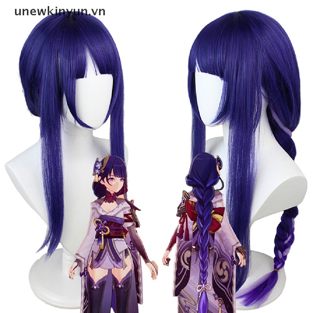 Bộ tóc giả hóa trang nhân vật hoạt hình Genshin Impact độc đáo