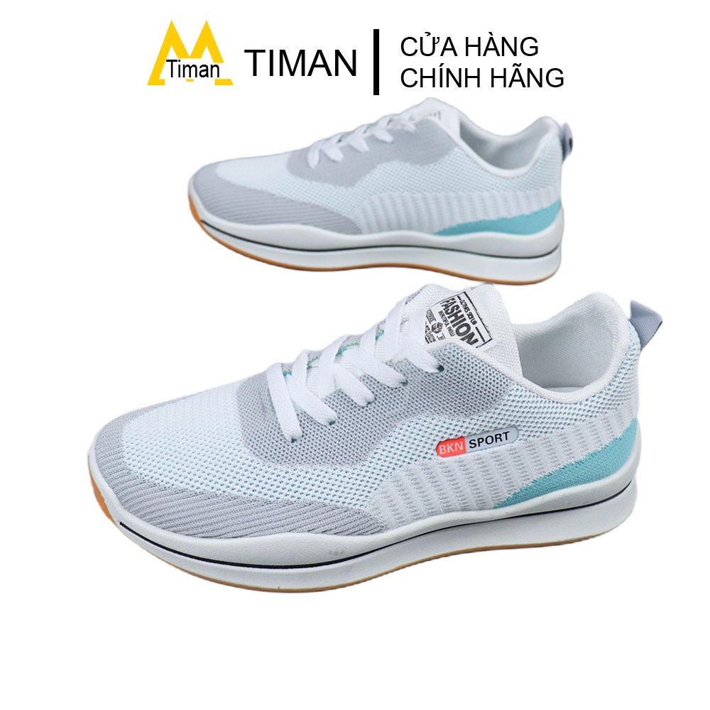 Giày thể thao nam sneaker TIMAN TA09 đế êm vải thoáng khí nam tính bảo hành 1 năm