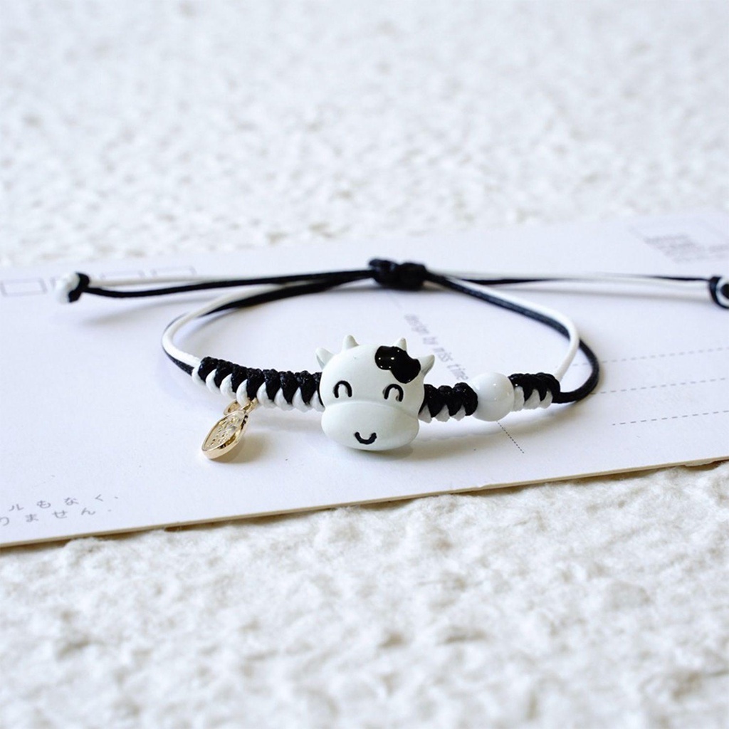 Mih Vòng Tay Dây Bện Có Thể Kéo Vào Trang Trí Năm Mới Dành Cho Cặp Đôi