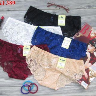 Lốc 5 quần ren hiệu saki