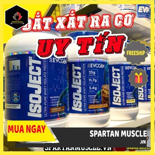 [TẶNG BỘ DÂY NGŨ SẮC] WHEY Tăng cơ ISOJECT Premium EVOGEN – Whey Isolate Hổ trợ tăng cơ đẳng cấp VIP