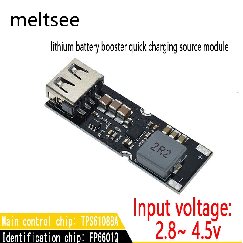 Mô Đun Sạc Pin Lithium 3.7v 4.2v Liter 5v 9v 12v Qc2.0 Qc3.0 tps61088