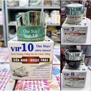 KEM SỮA NON NGOC TRAI VIP7 VIP8 VIP10 ONE STAR VIP 7 VIP8 VIP 10
