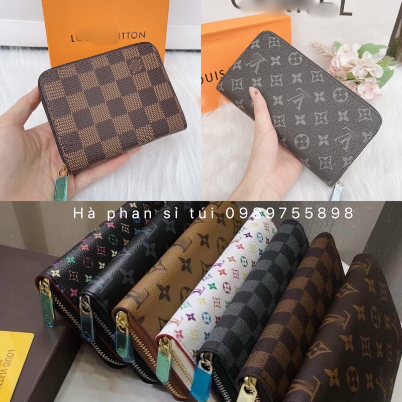 Ví nữ cầm tay, 1 khoá dài , ngắn kèm hộp