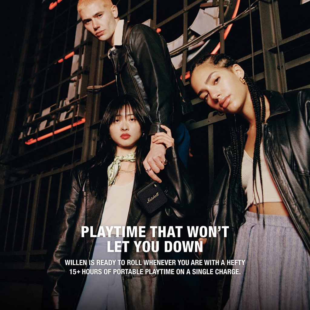 Loa Bluetooth MARSHALL WILLEN Chính Hãng - New, Bảo hành 12 tháng, 1 đổi 1 trong 30 ngày