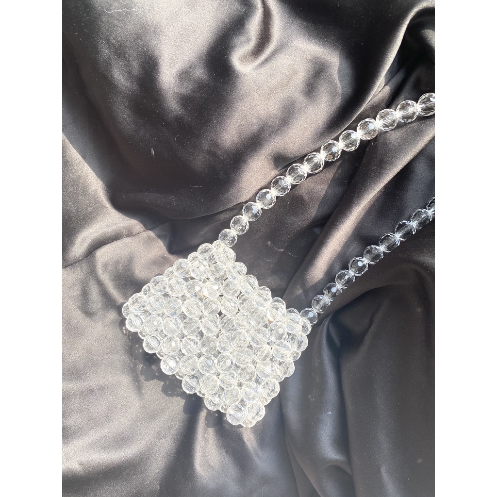 Túi mini pha lê trong suốt Splassshy Crystal Mini Purse