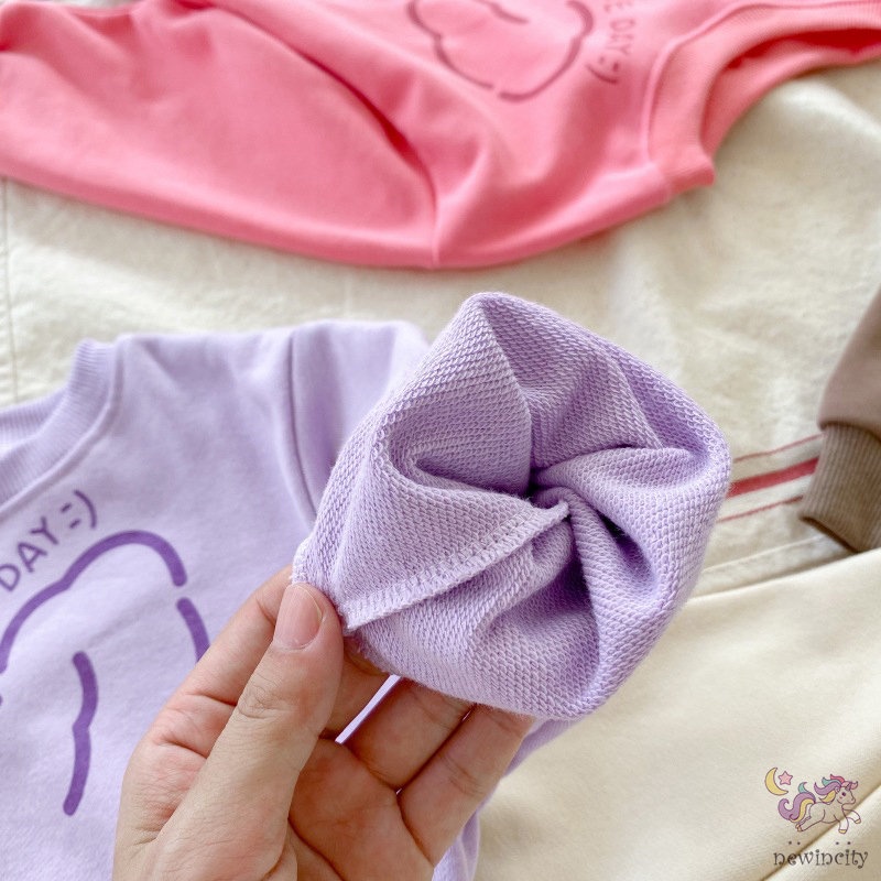 Áo thun in họa tiết hoạt hình phong cách hàn quốc cho bé