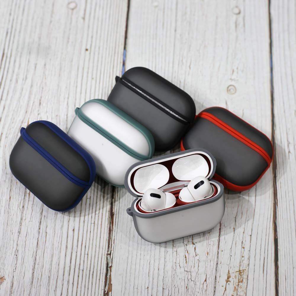 Vỏ Airpod Likgus nhám Mờ Chống Vân Chống Sốc dành cho Airpod 1/ Airpod 2/ Airpod pro
