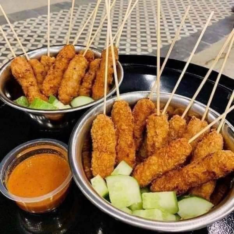 GIAO HÀNG TPHCM Nem chua rán hà nội loại ngon ăn kèm bún đậu.