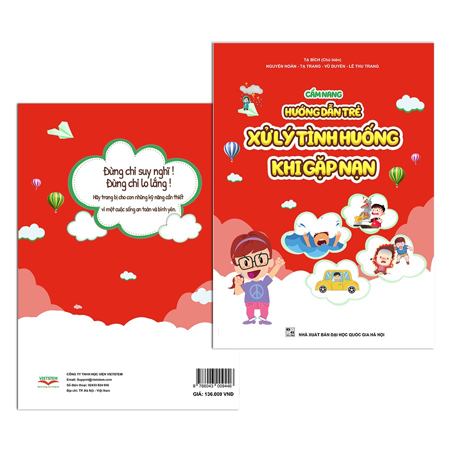 Sách Cẩm nang hướng dẫn trẻ xử lý tình huống khi gặp nạn | BigBuy360 - bigbuy360.vn
