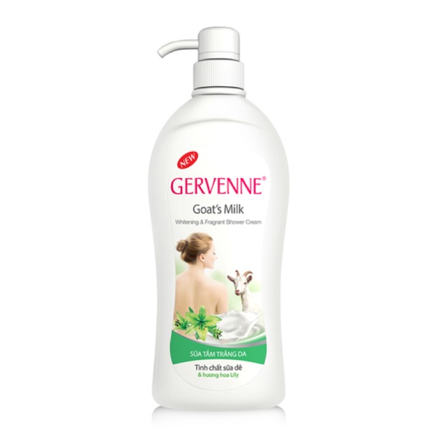 Sữa tắm dê Gervenne hương hoa lily