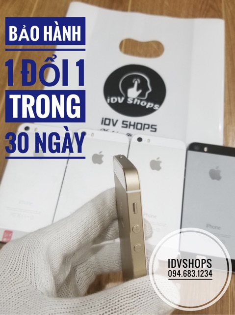 Điện thoại iPhone 5S 16/32/64Gb Quốc tế - hàng chính hãng Apple