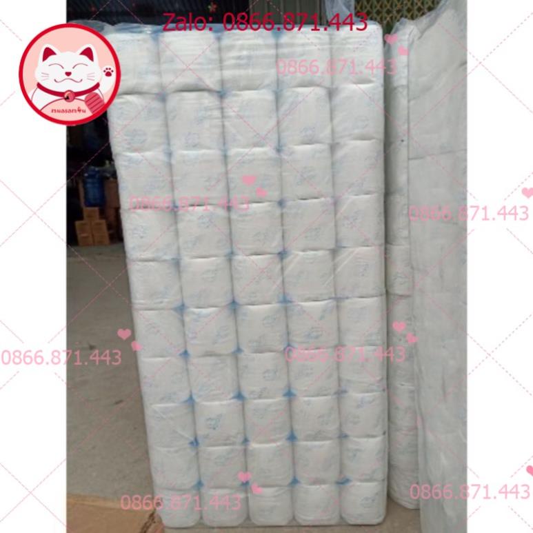 ⚡𝐅𝐑𝐄𝐄𝐒𝐇𝐈𝐏⚡ Giấy vệ sinh không lõi, ba lớp, siêu dai và mịn - bịch 20 cuộn