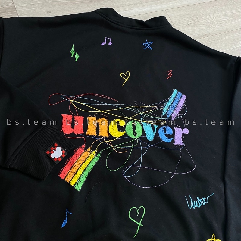[Uncover Chính Hãng] Áo cardigan CRAYON 𝗨𝗡𝗖𝗢𝗩𝗘𝗥 ❤️