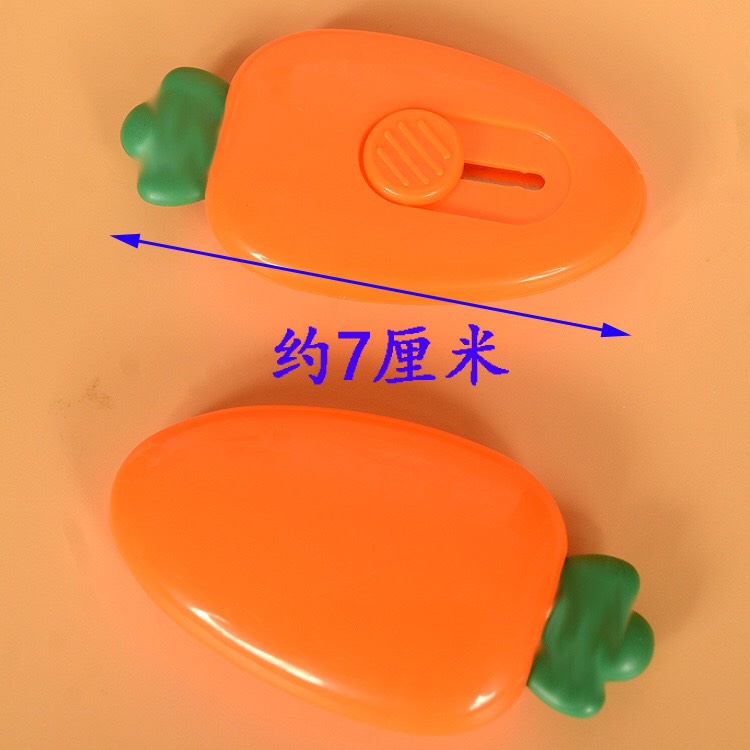 Dao rọc giấy hình cà rốt cute xỉu - có hình thật shop chụp - shopliam