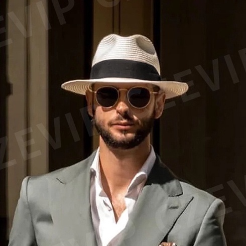 Mũ (nón) cói Fedora (phớt) nam/nữ vành rộng đi biển-Unisex