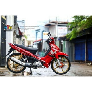 Tem rời dán xe jupiter v.mx