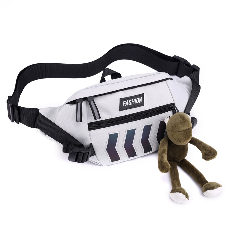 Túi đeo chéo ngực/ thắt lưng phong cách thể thao thời trang dành cho nam và nữ