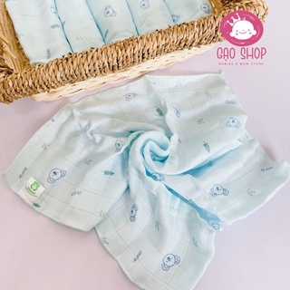 Khăn sữa Mipbi 3 lớp sợi tre set 6 chiếc