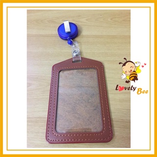 Set thẻ dây rút (gồm 1 bao da đựng thẻ + 1 móc rút yoyo thông minh)