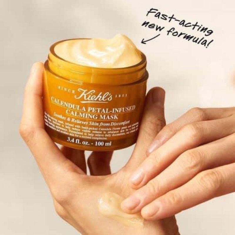 MASK CÚC 𝐊𝐈𝐄𝐇𝐋𝐒 𝐂𝐀𝐋𝐄𝐍𝐃𝐔𝐋𝐀 𝐏𝐄𝐓𝐀𝐋-𝐈𝐍𝐅𝐔𝐒𝐄𝐃  𝐂𝐀𝐋𝐌𝐈𝐍𝐆 100ml-ĐỦ BILL