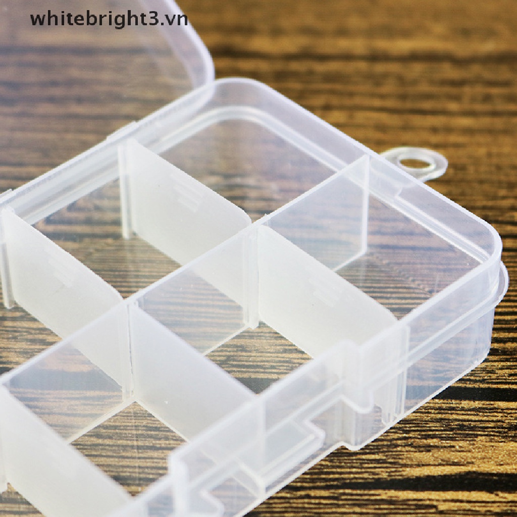 1 Hộp Đựng Trang Sức Bằng Nhựa Có 8 Kích Cỡ