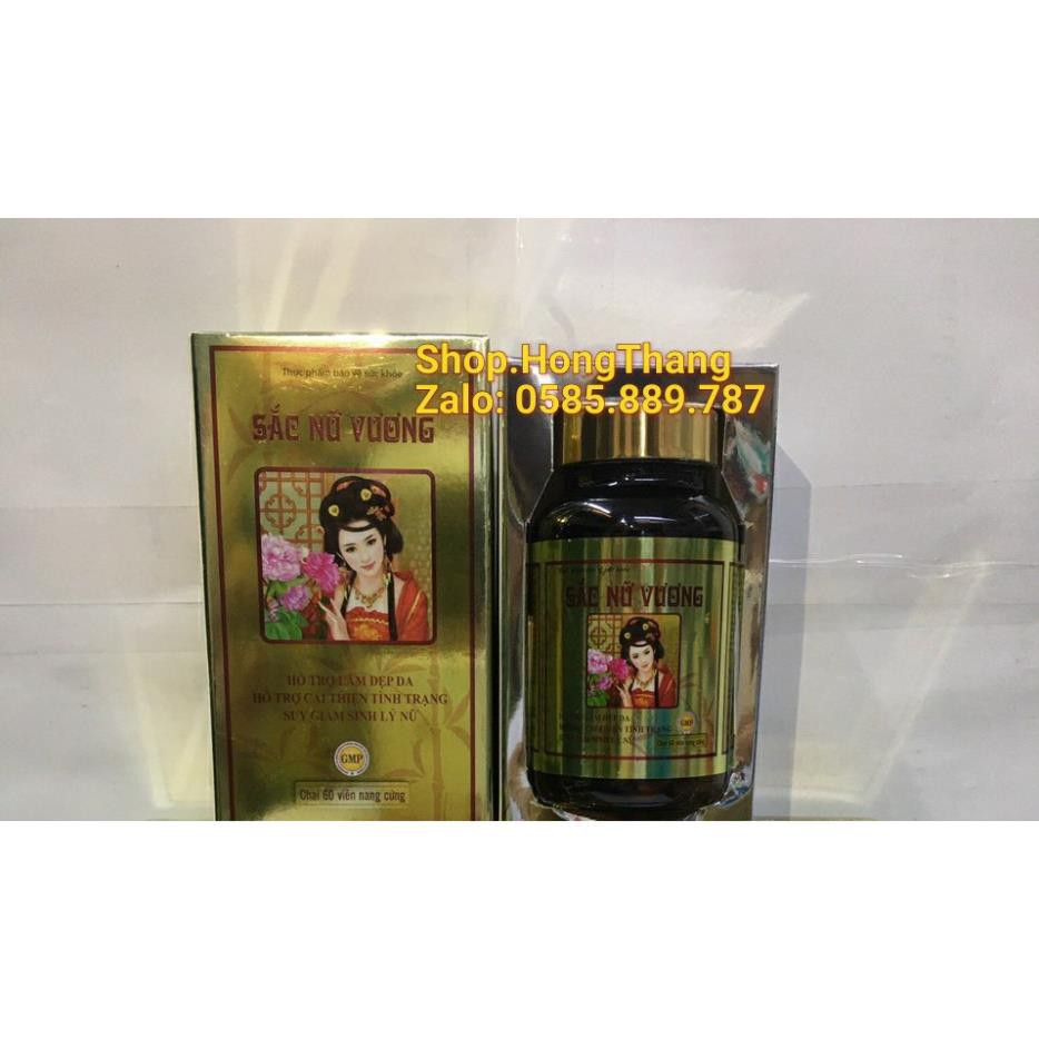 Sắc nữ vương đẹp da, sáng da, cải thiện trình trạng sinh lý nữ, suy giảm nội tiết tố