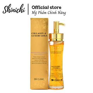 Serum dưỡng trắng da COLLAGEN & LUXURY GOLD 3W CLINIC 150ml