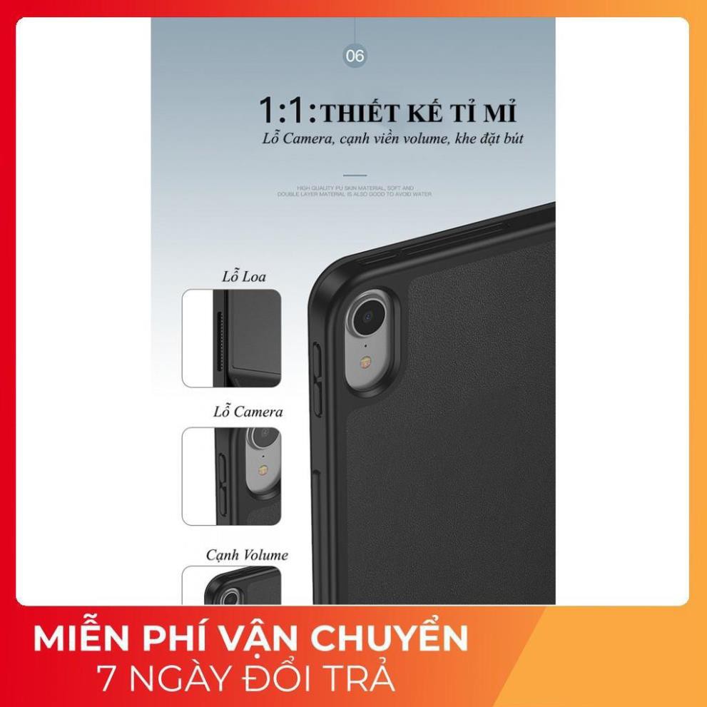 Bao da tỏa nhiệt hiệu Totu cho iPad Pro 12.9 inch 2018 (thời trang, chống trầy xước, có ngăn đựng bút)- Hàng chính hãng
