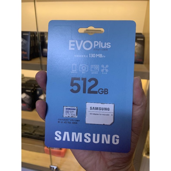 Thẻ nhớ Samsung Evo Plus 64GB / 128Gb /256Gb/512Gb loại MicroSD 130Mb/s lắp điện thoại