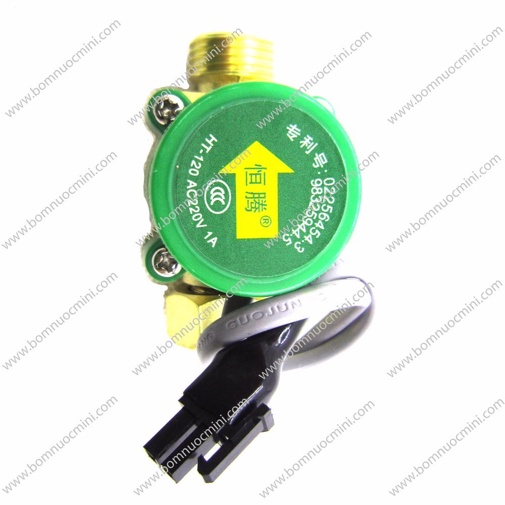Công Tắc Van Cảm Biến Dòng Chảy Ren 21mm 220V
