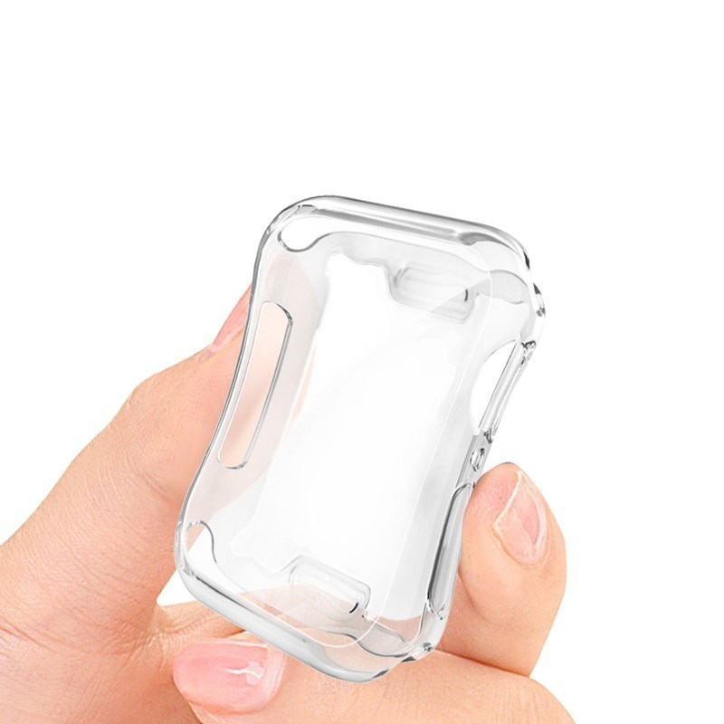 Ốp bảo vệ toàn diện TPU trong suốt siêu mỏng thích hợp cho Apple Watch 7 6 SE 5 4 3 Iwatch Series 40mm 44mm 41mm 45mm