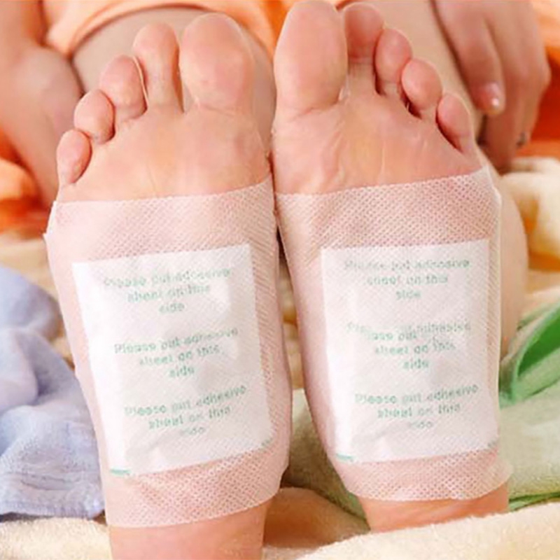 [Hàng mới về] 2 miếng dán thảo dược thải độc cho lòng bàn chân