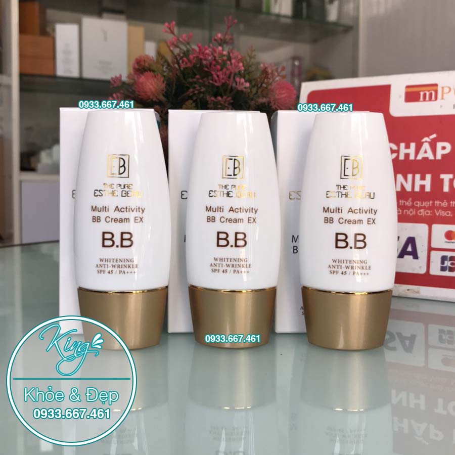 (Set 3 Hộp) Kem Trang Điểm Multi Activity BB Cream EX The Pure Esthe Beau