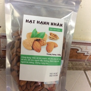500g hạnh nhân Sapa đã tách vỏ