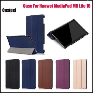Bao da PU bảo vệ có nam châm cho Huawei MediaPad M5 Lite 10