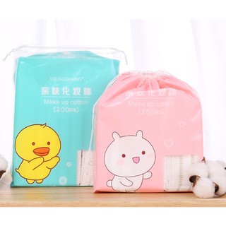 Combo 200 bông tẩy trang Yilinymeng