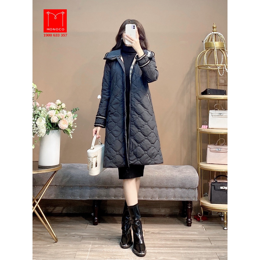 Áo phao dáng dài - TẶNG KÈM HỘP-8992
