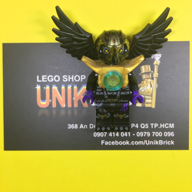 Lego Rawzom - Quạ đen giáp vàng trong Chima - Huyền thoại Chima chính hãng (như hình)