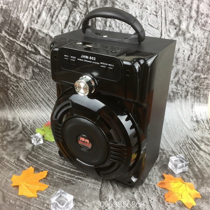 Loa bluetooth Chuyên Karaoke Chính Hãng Tặng Micro Hát Chuyên Để Live Steam Âm Bass Ấm [Sale Tết]