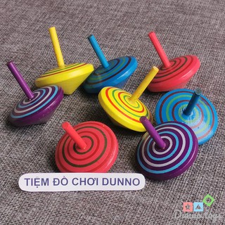 Đồ chơi Con Quay Gỗ (4 màu)