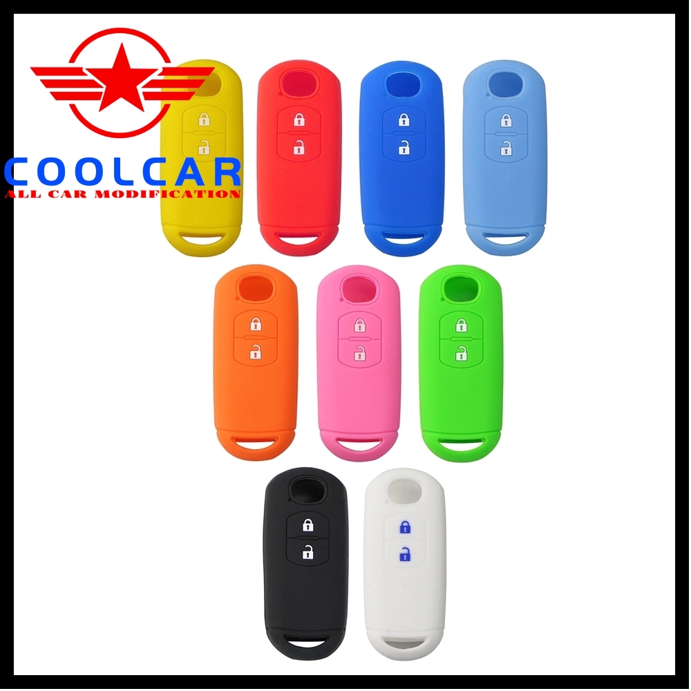 Vỏ Silicone Bảo Vệ Chìa Khóa Xe Hơi Mazda M2 M3 M5 M6 2015 2016 2 3 5 6 CX5 CX-5