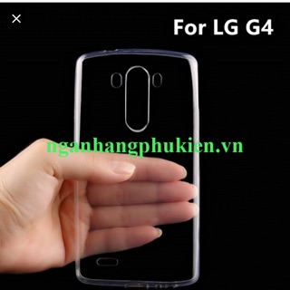 Ốp lưng dẻo cho LG G4 silicon trong suốt