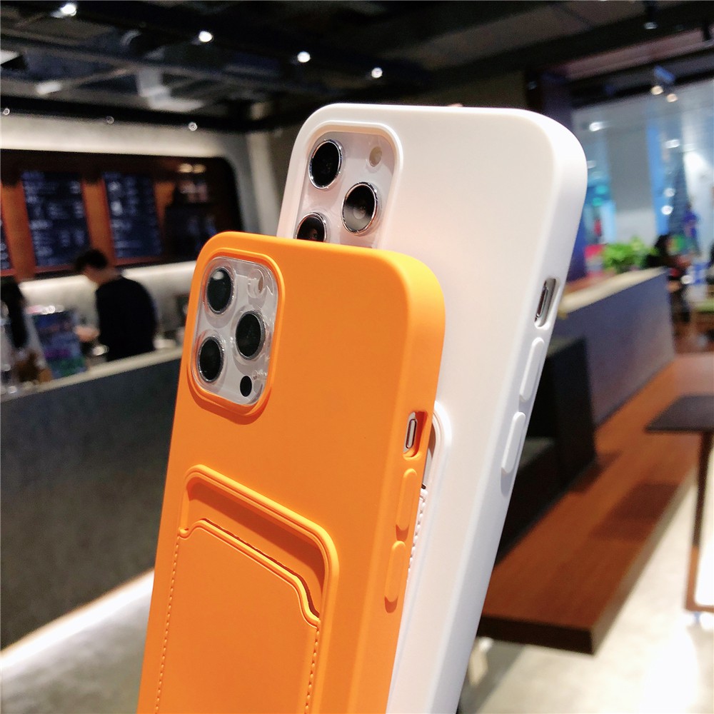 Ốp Điện Thoại Chống Sốc Có Ngăn Đựng Thẻ Cho iphone 12 13 Pro max 11 Pro max xr xs 7 8 plus