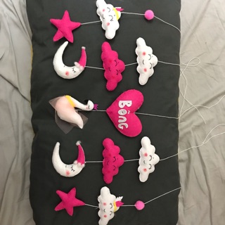 Combo Bóng montessori và dây treo nôi