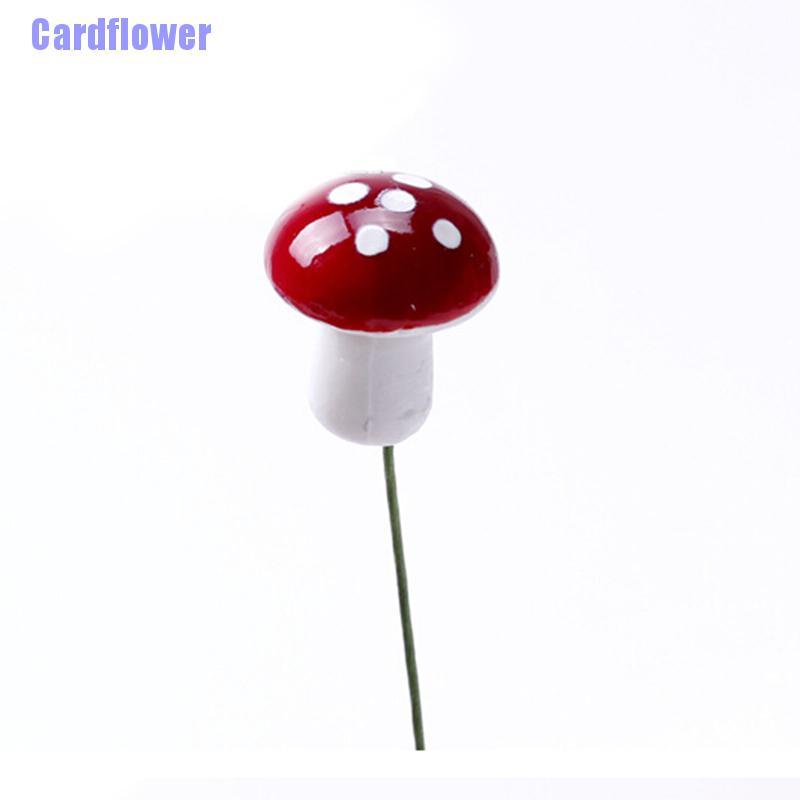 Bộ 10 Cây Nấm Mini Trang Trí Nhà Cửa